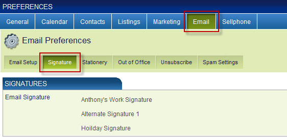 mobile icon for email signature. Email Preferences - Signature
