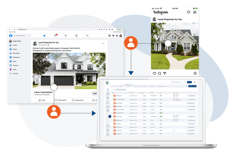 Leads from Social Media for Realtors