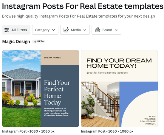 Canva is a great tool that includes free templates you can use for social media