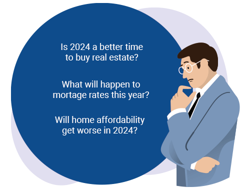 Client questions about the 2024 housing market