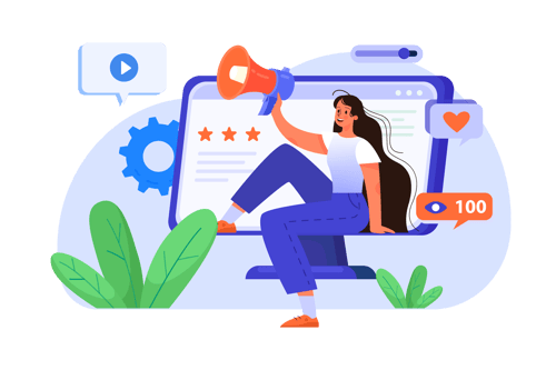 Increasing engagement in social media posts for real estate