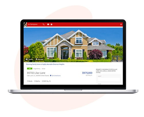 Single property landing pages