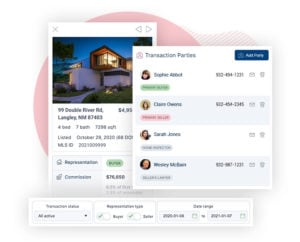 Real Estate CRM with Transaction Management