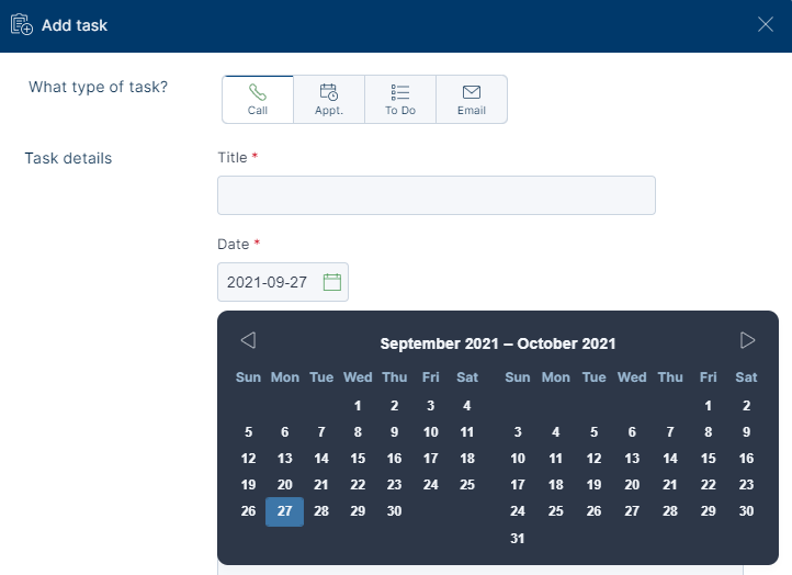 date-selector